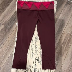 Lululemon cropped leggings size 10